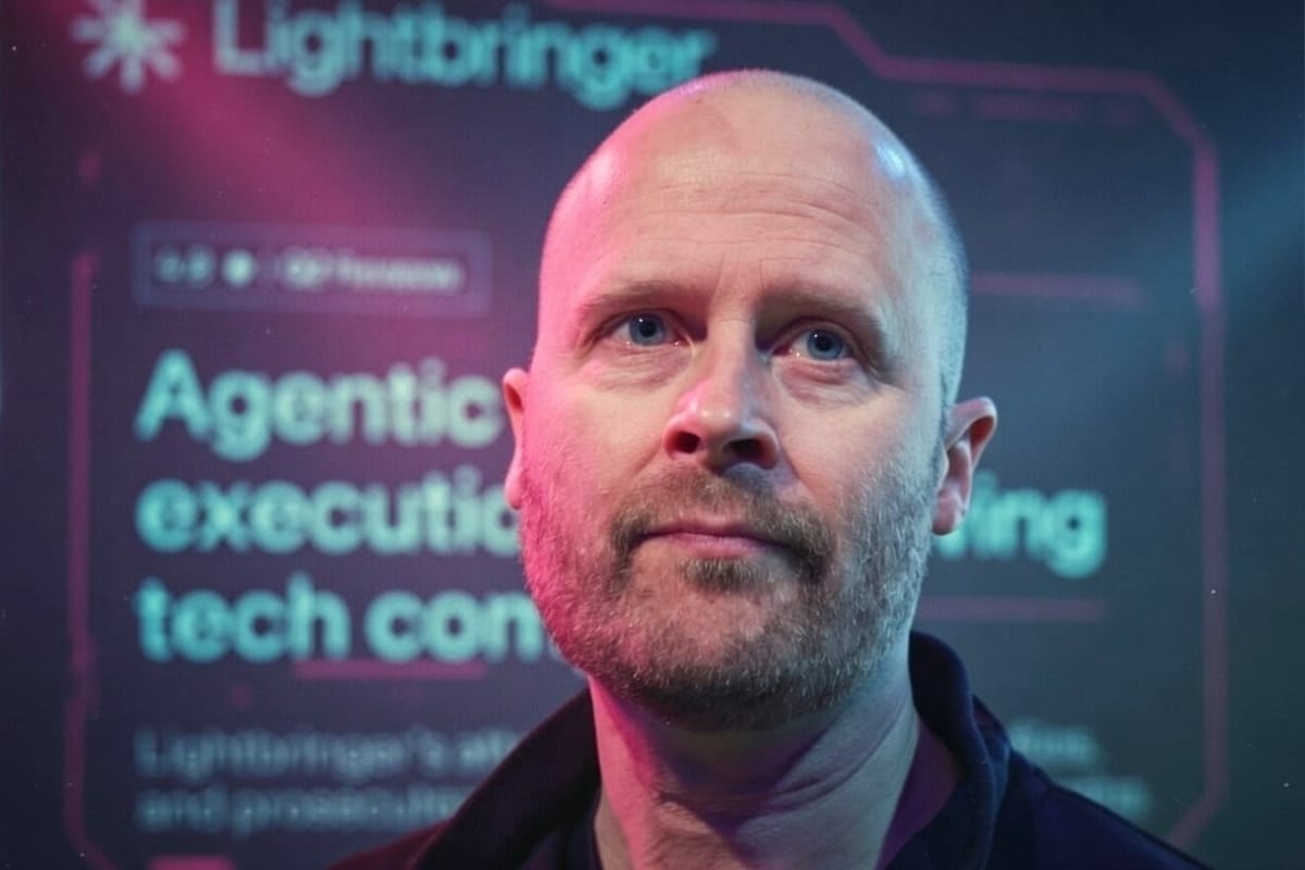 Lightbringer-grundaren: Folk lämnar redan traditionella byråer